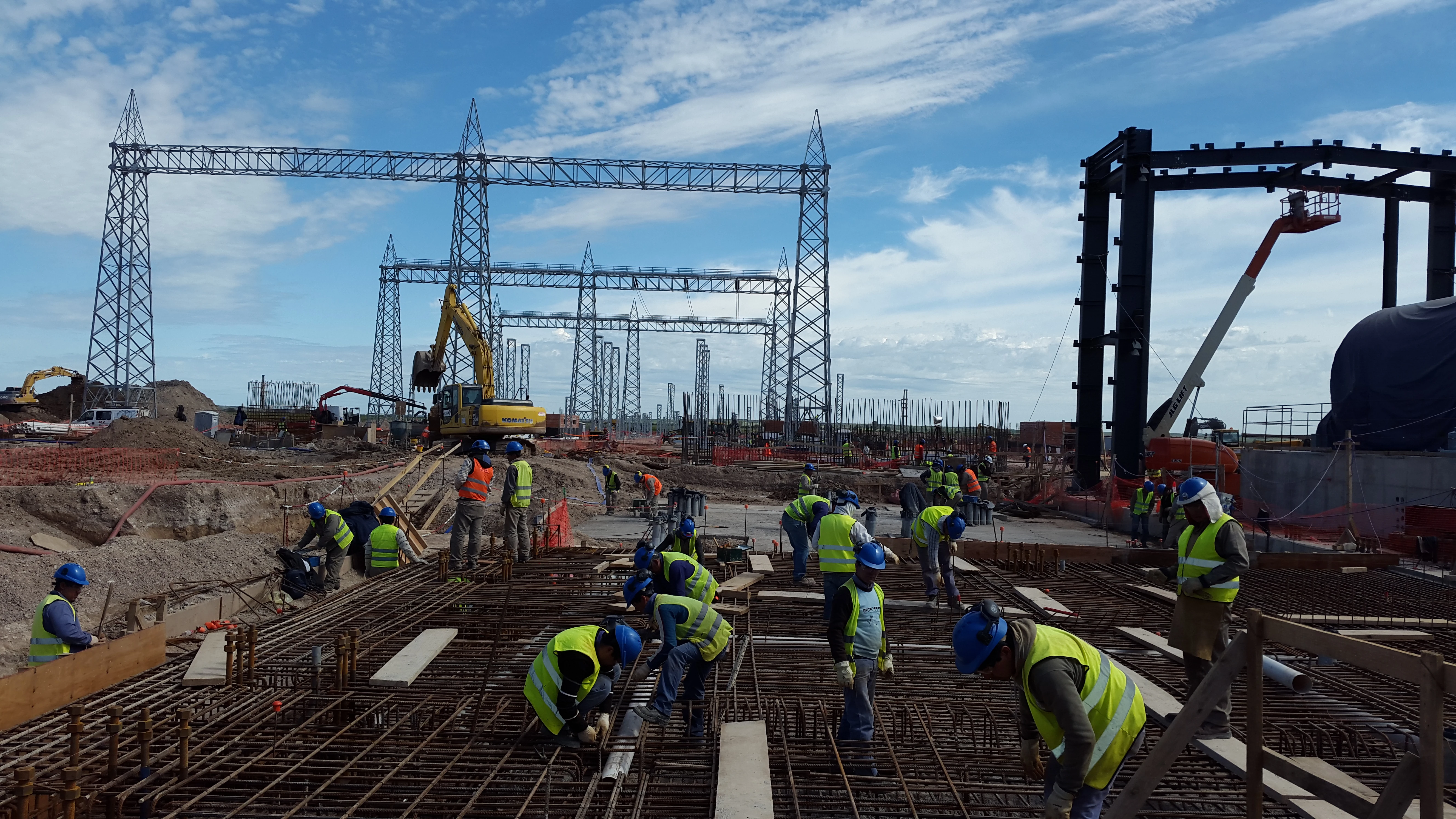 Industrial Construction Site